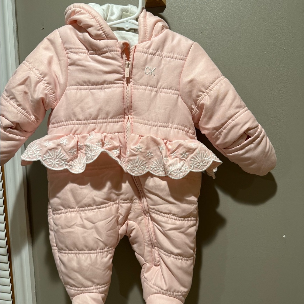 Calvin Klein Pink Kids Jacket & Coat - Hardly Used
